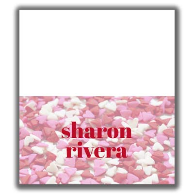 Valentines Day Place Card Templates