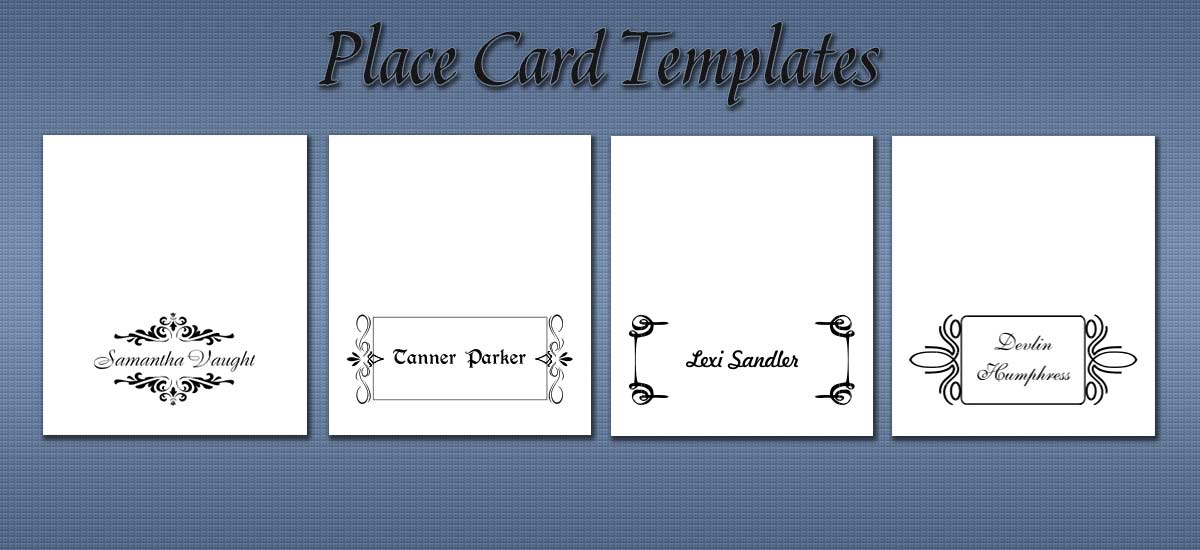 Folded Place Cards Template from www.placecardtemplate.com